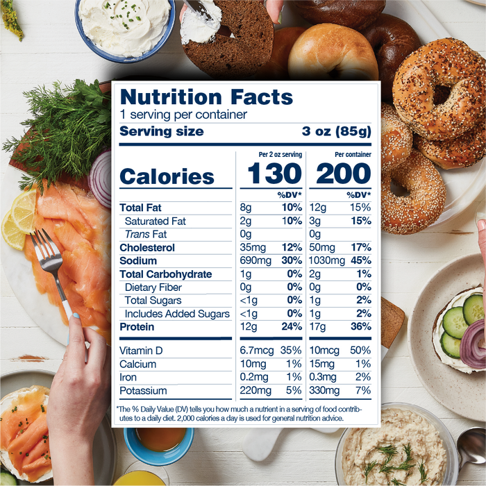 smoked salmon nutrition