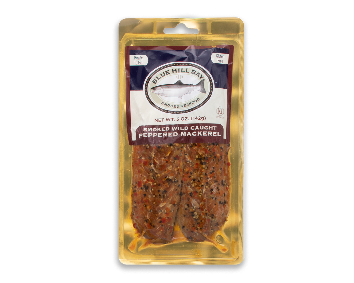 5 oz. Peppered Smoked Mackerel Fillets Acme Smoked Fish
