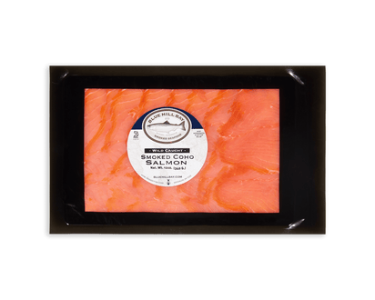 12 oz. Wild Coho Smoked Salmon packaging