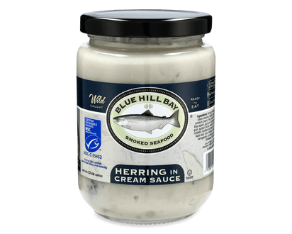 BHB Herring in Cream (12 oz.) packaging
