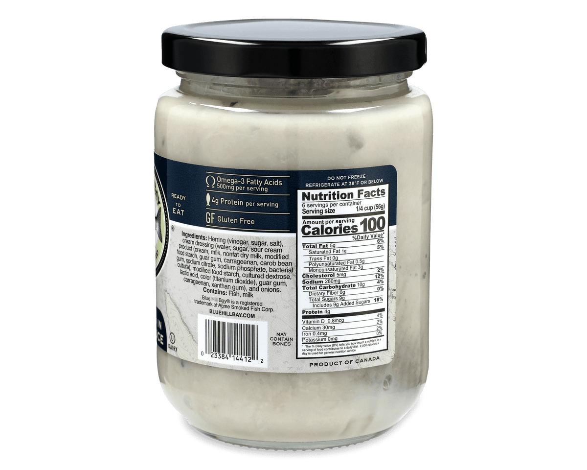 12 oz. Herring in Cream Acme Smoked Fish