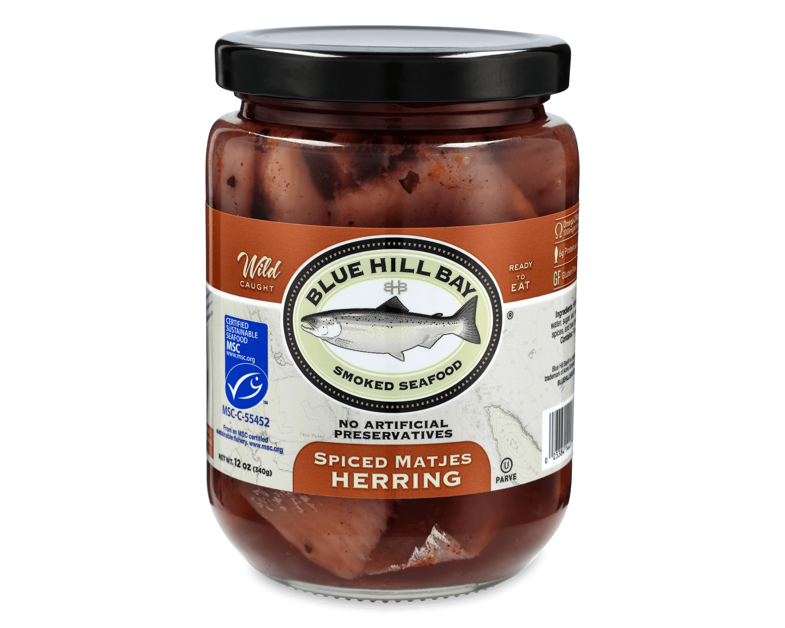 12 oz. Spiced Matjes Herring - Acme Smoked Fish