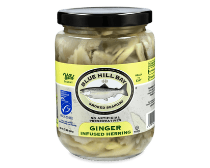 BHB Ginger Infused Herring (12 oz.) packaging