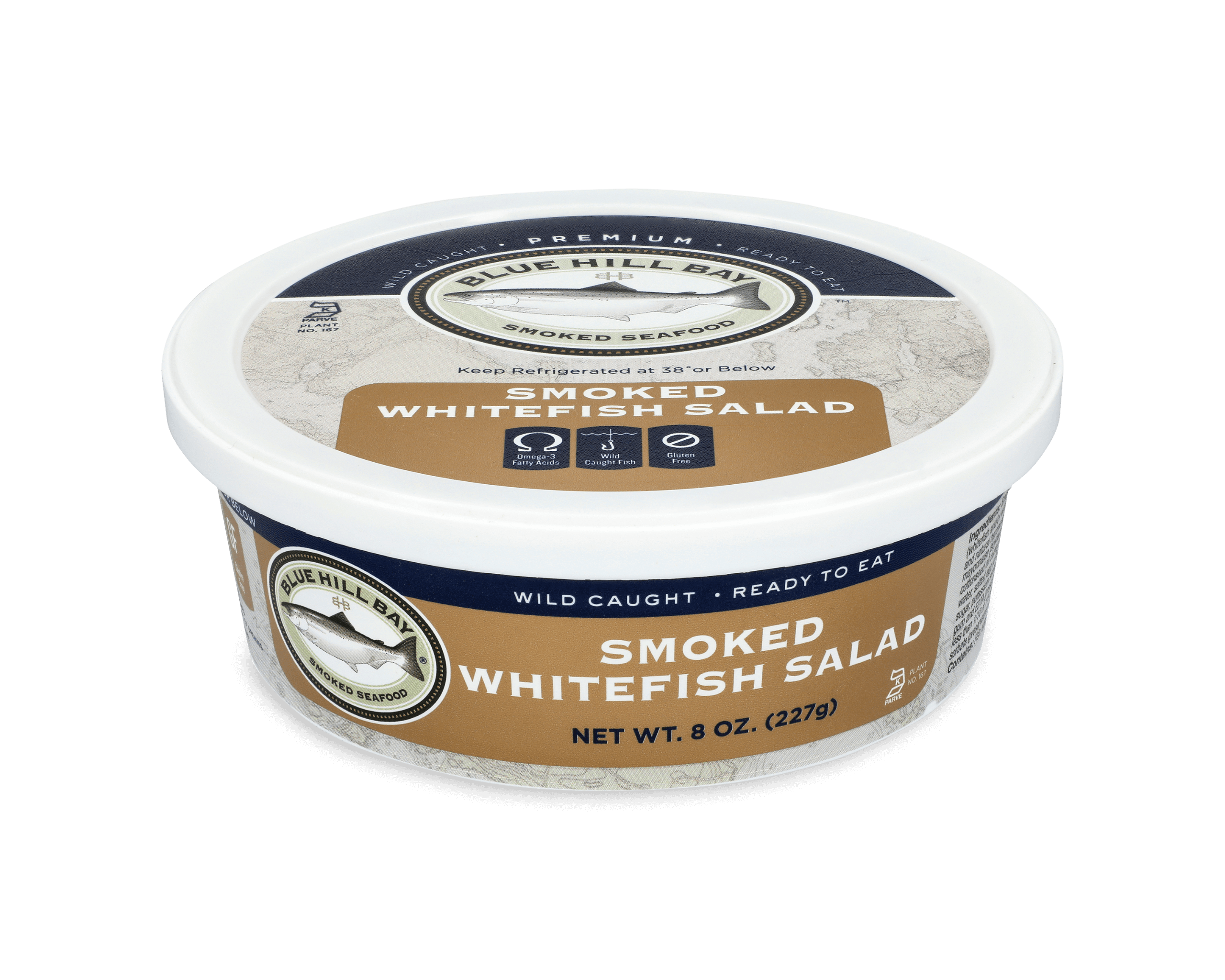 Smoked Whitefish Salad (8 oz.) - Acme Smoked Fish
