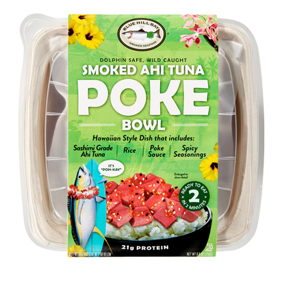 8.8 oz. Smoked Tuna Poke Bowl packaging