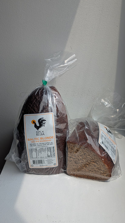Black Rooster Baltic Blonde Rye Bread (1.25 lb) - Kosher packaging