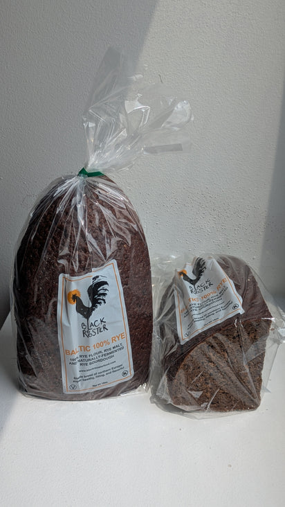 Black Rooster Baltic Rye Bread (1.25 lb) - Kosher packaging