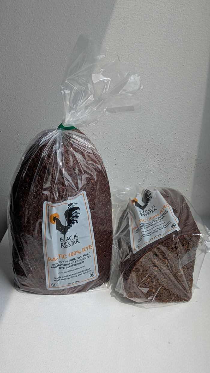 Black Rooster Baltic Rye Bread (1.25 lb) - Kosher