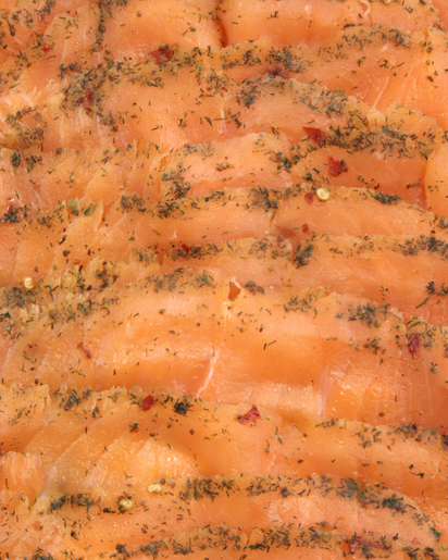 Seafood Boil Smoked Salmon - Gary's Special (1 lb.) packaging