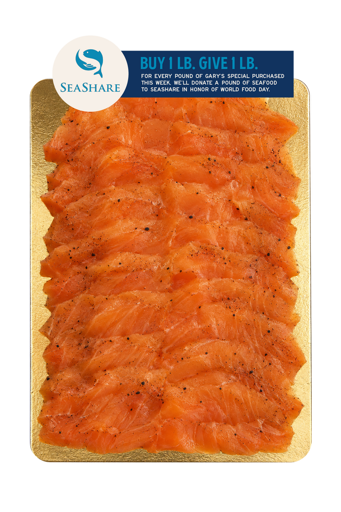 Maple Pepper Smoked Salmon - Gary's Special (1 lb.)
