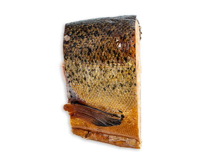 Whole Hot Smoked Salmon Pieces (2 lb.) packaging