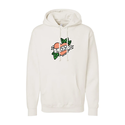I Love Lox Hoodie packaging