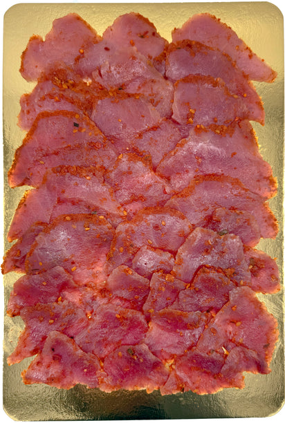 Gary's Special - Spicy Cold Smoked Ahi Tuna - 8 oz. packaging