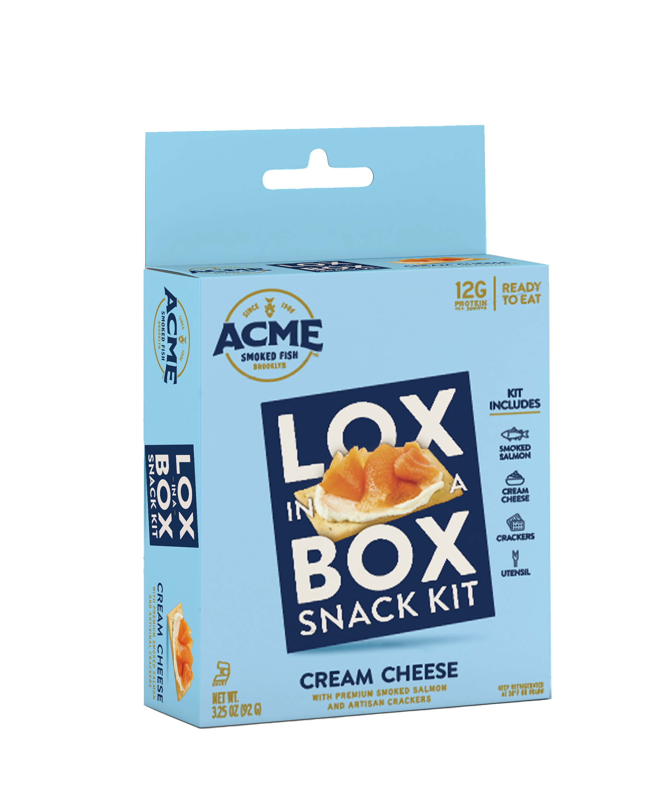 boca fish box 3.25 oz. Lox in a Box™ (Cream Cheese)