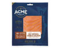 Acme 3 ounce natural smoked salmon