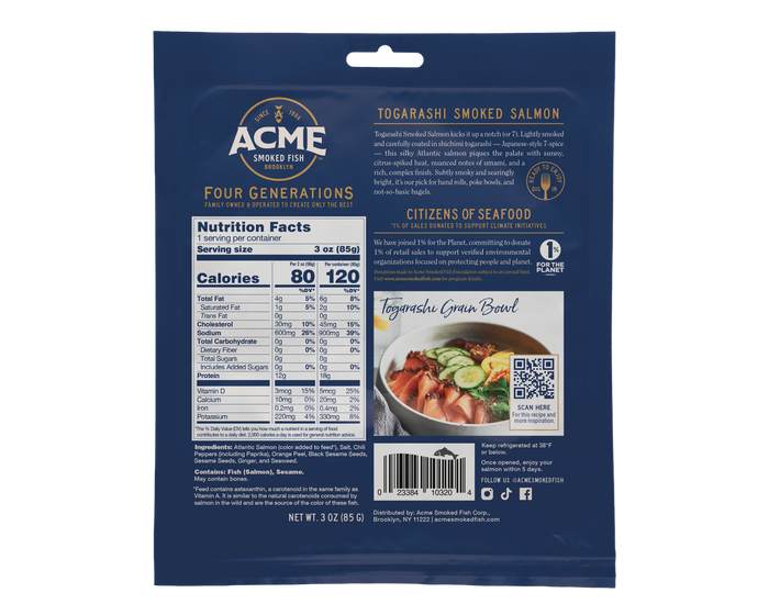 smoked salmon