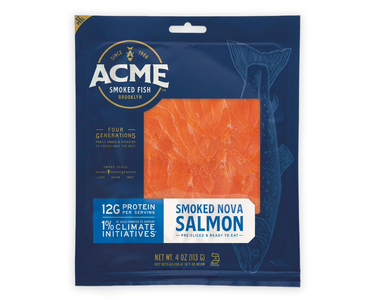 4 oz. Nova Smoked Salmon Acme Smoked Fish