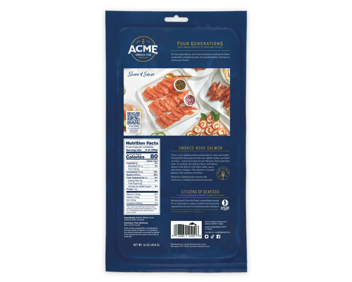 smoked salmon