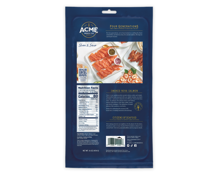 Acme 16 ounce smoked salmon
