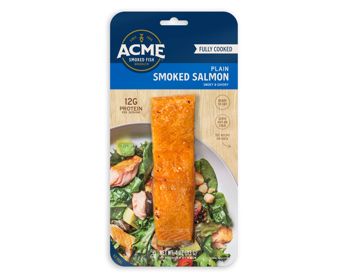 4 oz. Plain Smoked Salmon