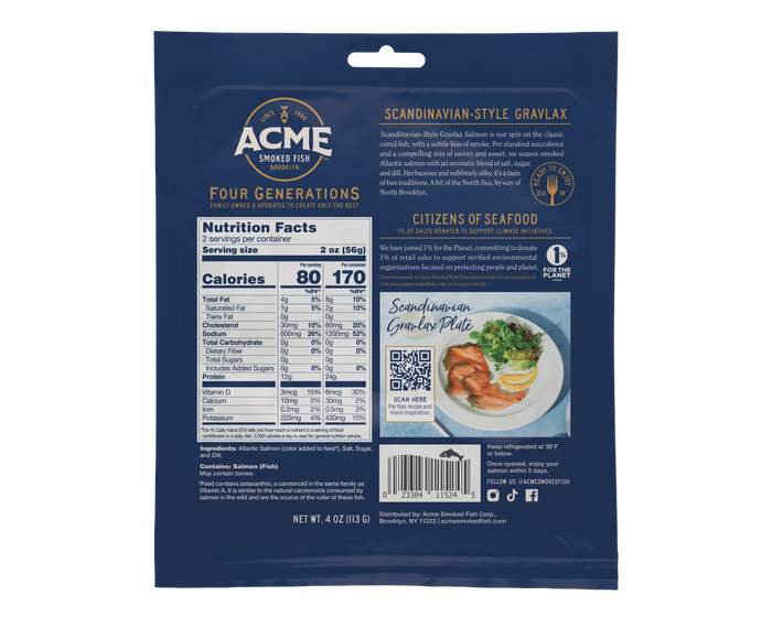 smoked salmon