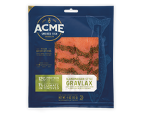 Acme 4 ounce gravlax smoked salmon