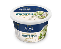 Acme 16 ounce smoked whitefish salad