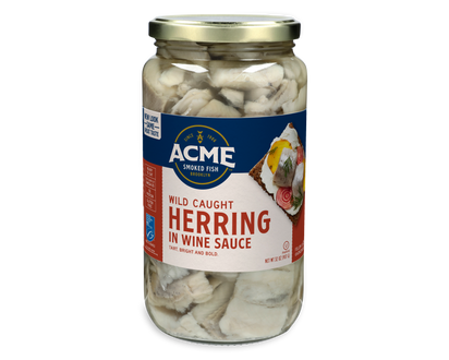 Herring in Wine (32 oz.) packaging