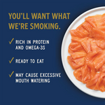 3 oz. Organic Smoked Salmon