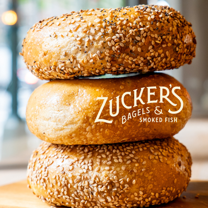 Zucker's Half Dozen Sourdough Bagels & 3 Schmears