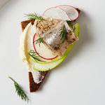 pickled herring with dill