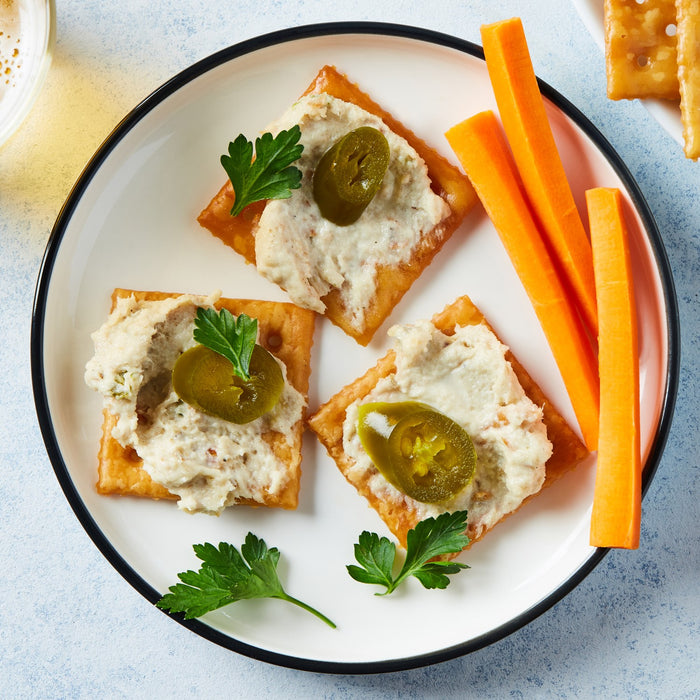 belly hooked fish dip 7 oz. Smoked Fish Dip