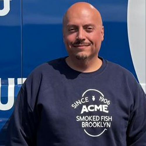 smoked salmon employee