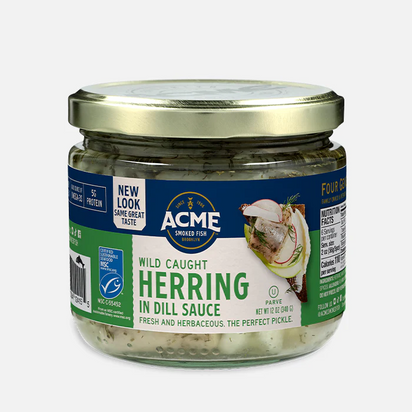 Herring in Dill (12 oz.) packaging