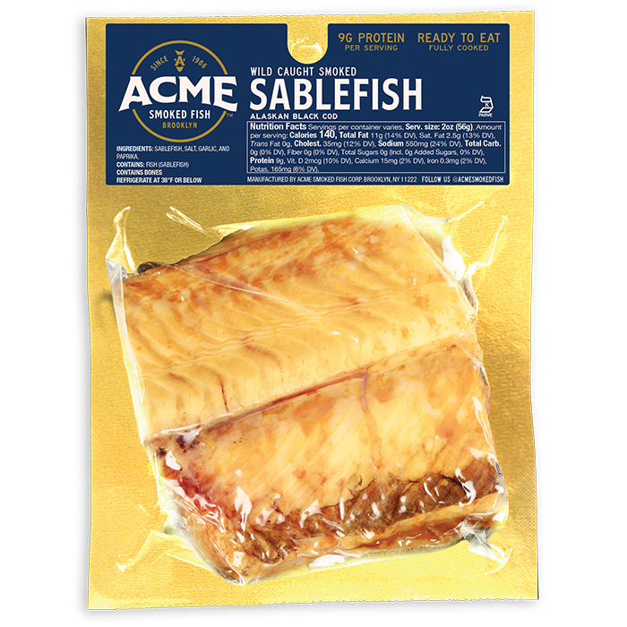 hot smoked sablefish
