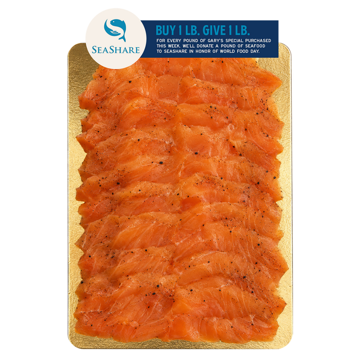 Maple Pepper Smoked Salmon - Gary's Special (1 lb.)