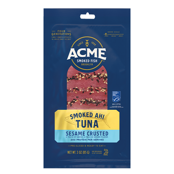 3 oz. Sesame Crusted Smoked Ahi Tuna