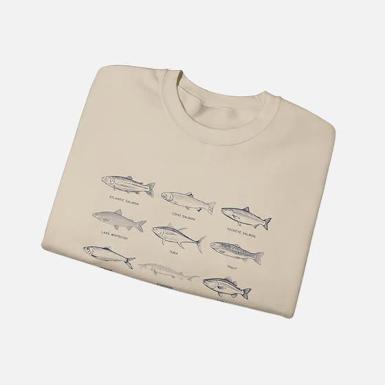 Fish Crewneck Sweatshirt