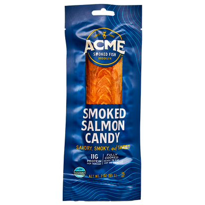 3 oz. Smoked Salmon Candy packaging