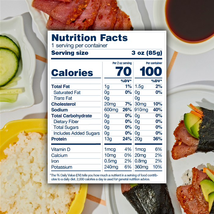 spicy smoked tuna nutrition