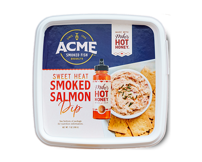 7 oz. Sweet Heat Smoked Salmon Dip packaging